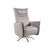 Izlaižams atpūtas krēsls NOTOS pelēks